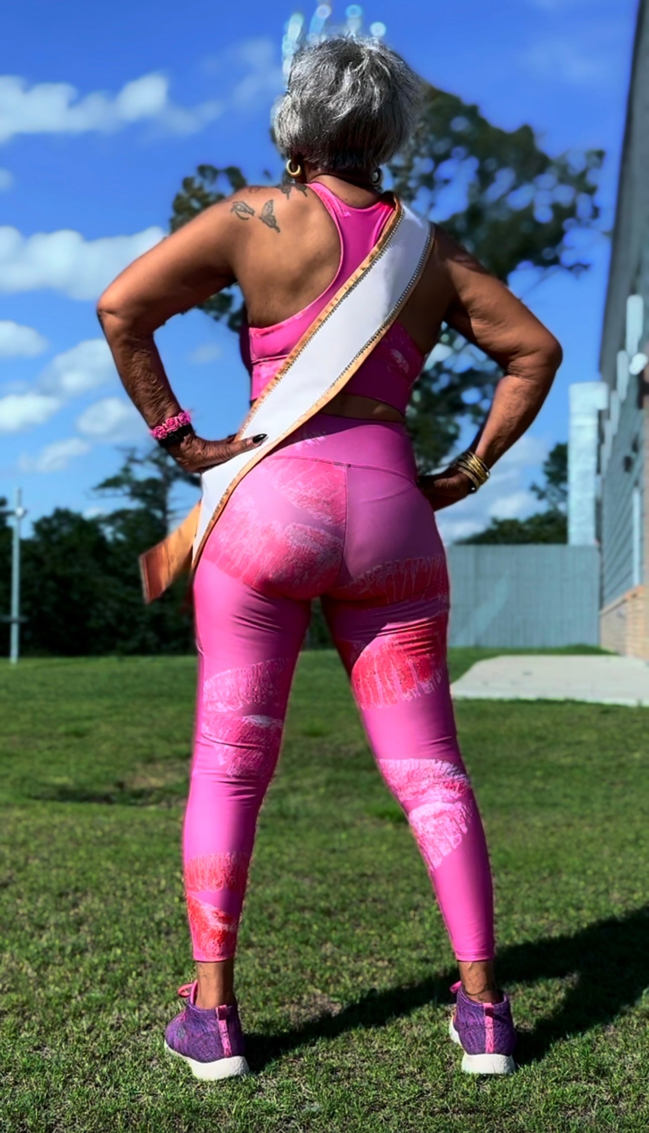 Kiss Me Here Sports Bra